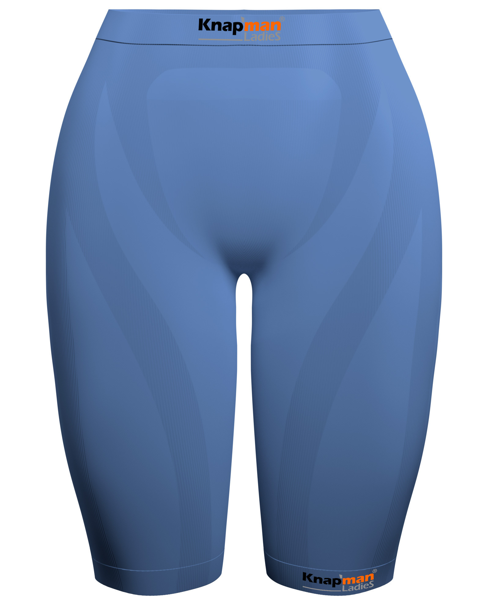 Knap'man Ladies Zoned Compression Shorts 45% light blue