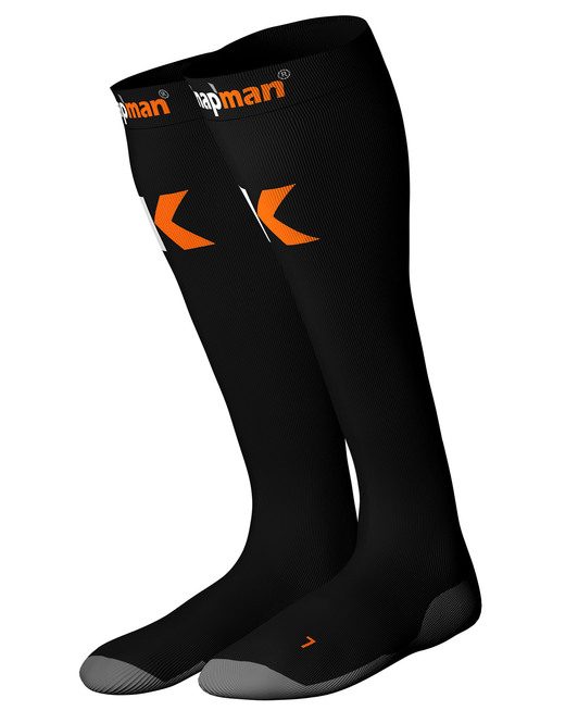 Knap'man Ultra Strong Compression Socks schwarz